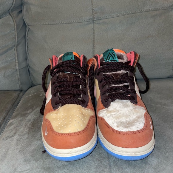 Nike Dunk Mid Social Status Free Lunch Chocolate Milk - Picture 6 of 6